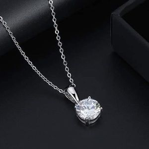 J&LBIJOUX Jewelry - S925 April (clear) birthstone necklace J&LBIJOUX Jewelry - S925 April (clear) birthstone necklace